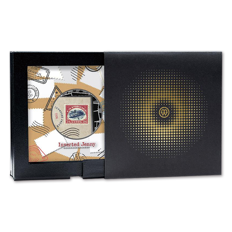 世界で最も価値ある切手 逆さまジェニー 500フランカラープルーフ銀貨