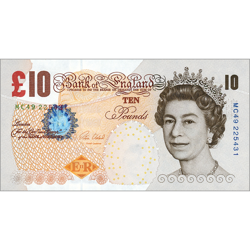 イギリス 旧紙幣 10ポンド 紙幣 10枚 100ポンド分外貨 - pure-home.eu