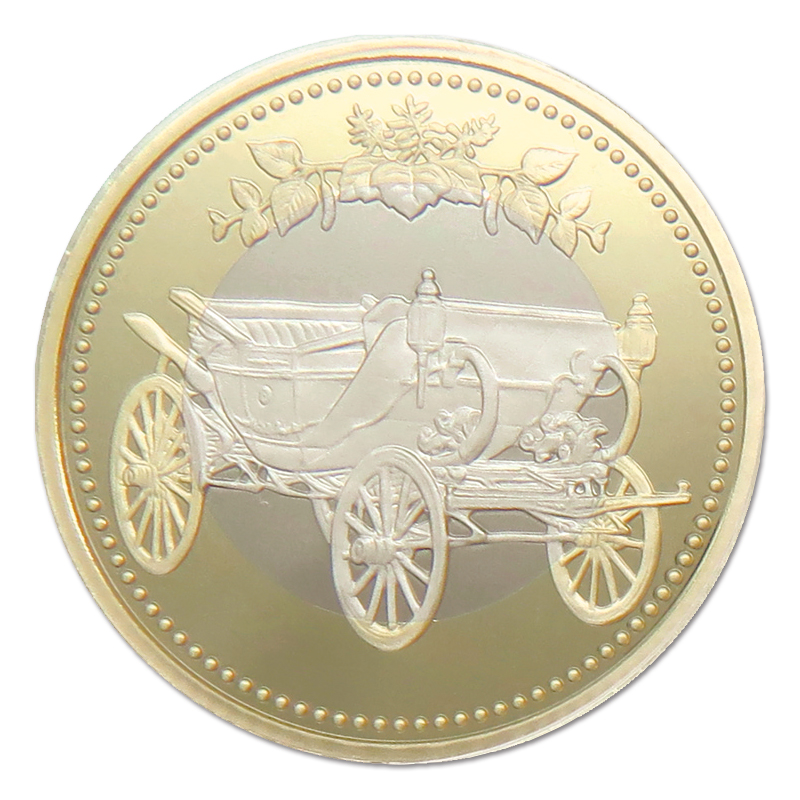 ロール天皇陛下御在位30年記念バイカラー・クラッド貨幣