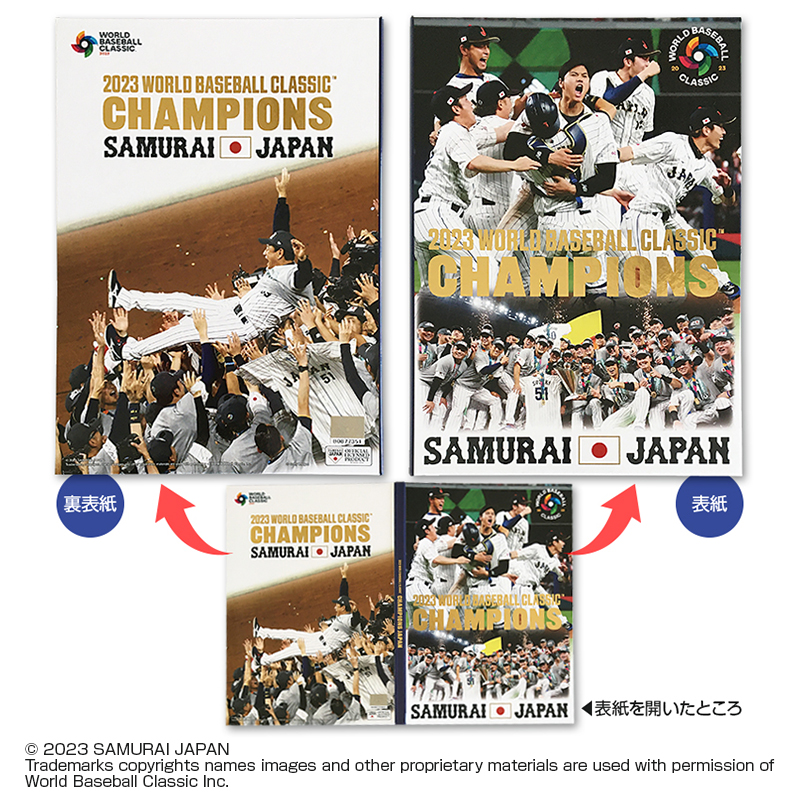 【3セット】2023WBC侍ジャパン優勝記念フレーム　【切手除く】