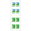 1994年シリーズ「メジロ」シール式切手帳（メジロ50円＋ヤマセミ80円）