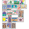 90年発行記念切手20種