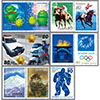 2004年発行記念切手６点11種