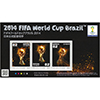 FIFAワールドカップTM2014（公式トロフィー）３種シート