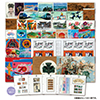 2019年発行未使用切手コレクション108種（バインダー付き）