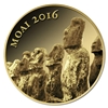 世界の小さな金貨シリーズ　チリのモアイ　3000フランプルーフ金貨