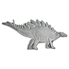 北アメリカの恐竜　ステゴサウルス　５ドルプルーフ銀貨
