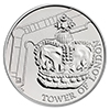 ロンドン塔コインコレクション　クラウン・ジュエル５ポンド白銅貨
