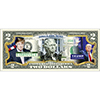 トランプ45代大統領　2016年選挙キャンペーン　２ドルカラー紙幣