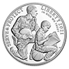 アメリカ国立法執行機関記念館　１ドルプルーフ銀貨
