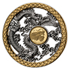 生命の象徴ドラゴン10ドル金・銀複合貨